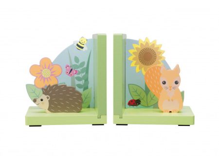 Orange Tree Toys Spring Garden Bookends on Sale