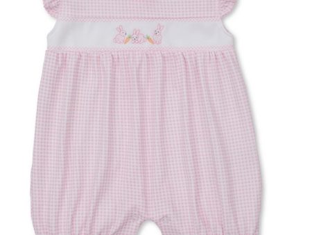 Kissy Kissy Baby Bunny Patch Shortie Playsuit Pink Supply