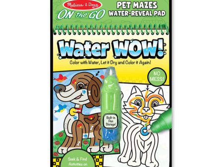 Melissa and Doug Pet Mazes Water Wow on Sale