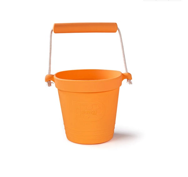 BigJigs Activity Bucket Apricot Orange For Sale