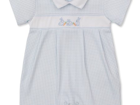 Kissy Kissy Baby Bunny Patch Shortie Playsuit Blue Discount