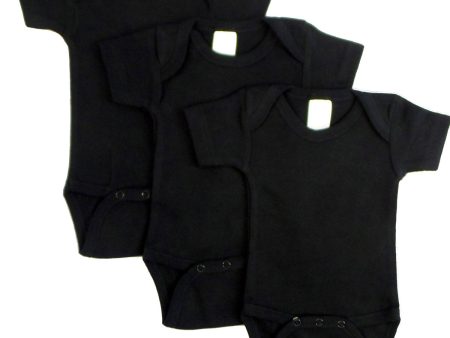 Black Onezie (Pack of 3) Hot on Sale