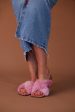 BAKU FUZZY SANDAL    BABY PINK Supply