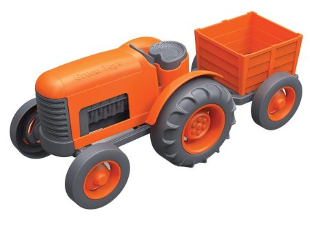 Green Toys Orange Tractor For Cheap