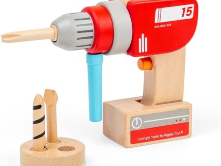 BigJigs Wooden Drill Fashion