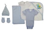 Newborn Baby Boy 6 Pc Layette Baby Shower Gift Set Online Hot Sale