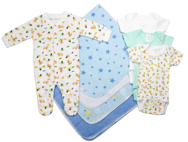 Newborn Baby Boy 8 Pc Layette Baby Shower Gift Set Online