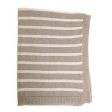 Baby Blanket Grey Stripes Online