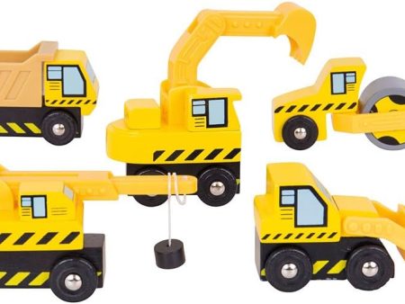 BigJigs Wooden Site Vehicles Discount