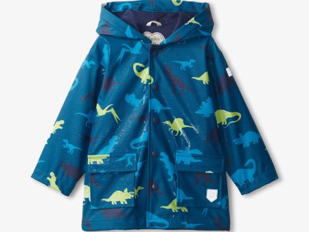 Hatley Colour Changing Raincoat, Real Dinos Online