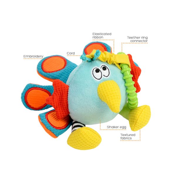 Dolce Toys Shaker Peacock Supply