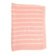 Baby Blanket Pink Stripes For Sale