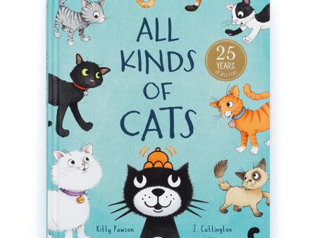 Jellycat Book All Kinds of Cats For Discount