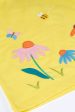 Frugi Carmen Applique Top Banana Echinacea Discount