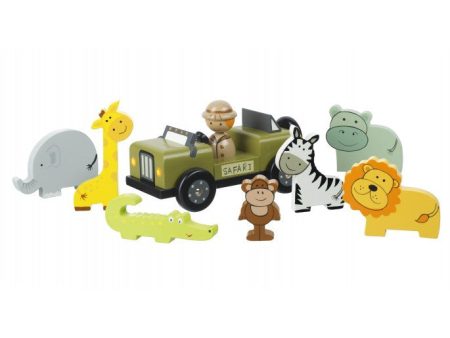 Orange Tree Toys Safari Play Set For Discount