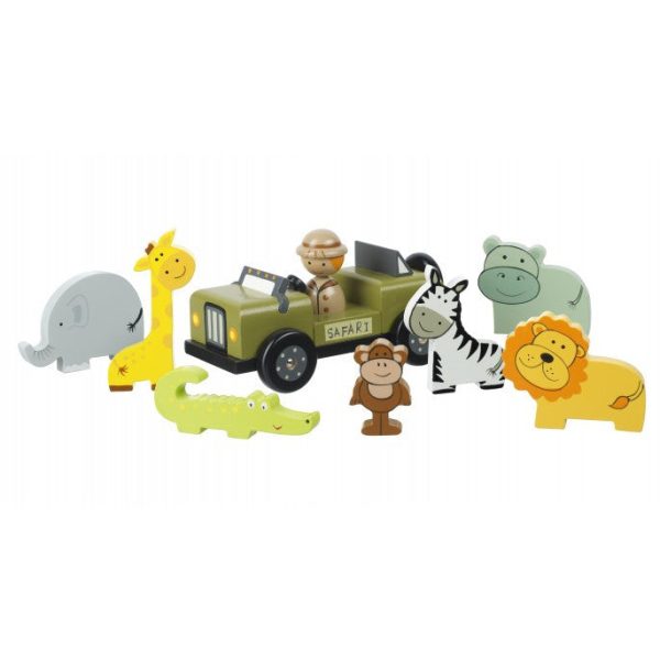 Orange Tree Toys Safari Play Set For Discount