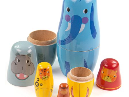 Tidlo Jungle Animal Russian Dolls Online Sale