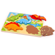 BigJigs Chunky Lift Out Puzzle-Dinosaurs Discount