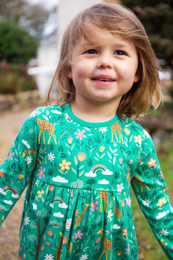 Frugi Dani Dress A Tower of Giraffes For Cheap