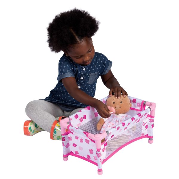 Baby Stella Take Along Travel Crib by Manhattan Toy For Discount