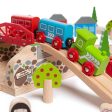 BigJigs Wooden Road and Rail Train Set For Sale