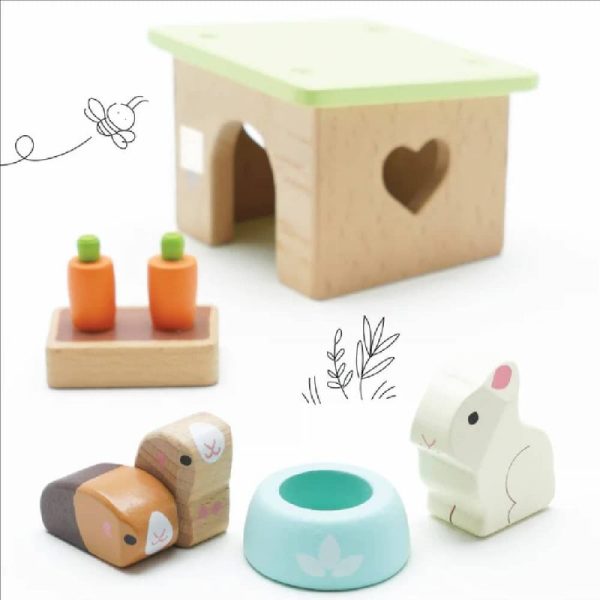 Le Toy Van Bunny and Guinea Pig Pet Set Online Sale