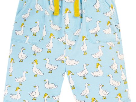 Frugi Aiden Printed Shorts Slish Splash Ducks Online