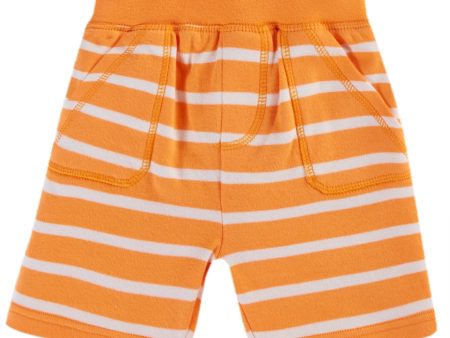 Frugi Little Ellis Shorts Tangerine Breton Online Hot Sale