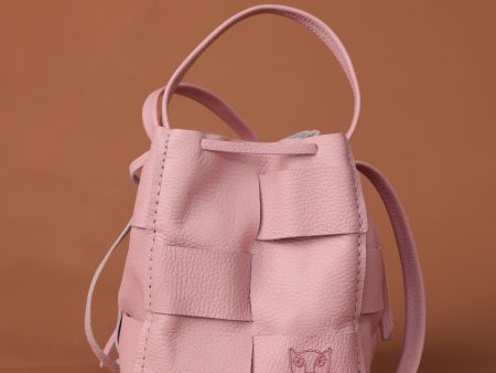 BELLA BUCKET BAG   BLUSH PINK Online now