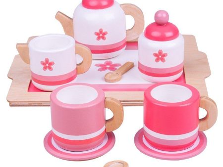 BigJigs Pink Tea Tray Online Sale