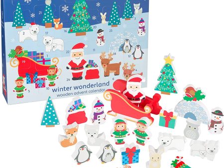 Orange Tree Toys Winter Wonderland Advent Calendar For Discount