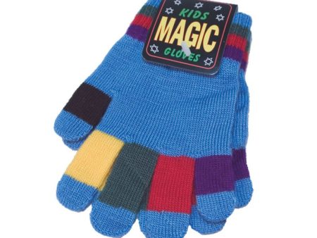 Magic Gloves Multi Coloured-Blue Online