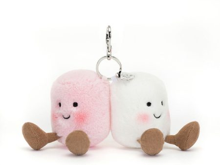 Jellycat Marshmallows Bag Charm Hot on Sale