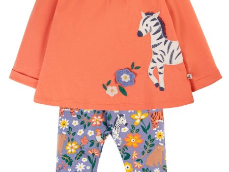 Frugi Opal Outfit Rainforest Friends Cheap