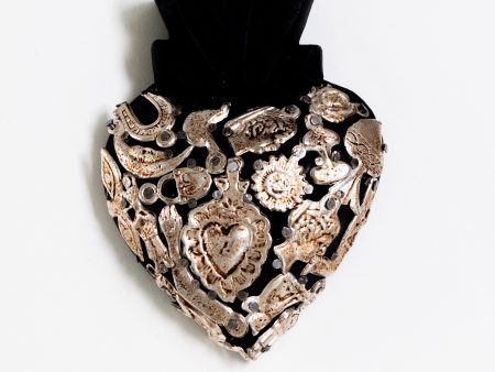 MINI MILAGRO CORAZON    BLACK Online Sale