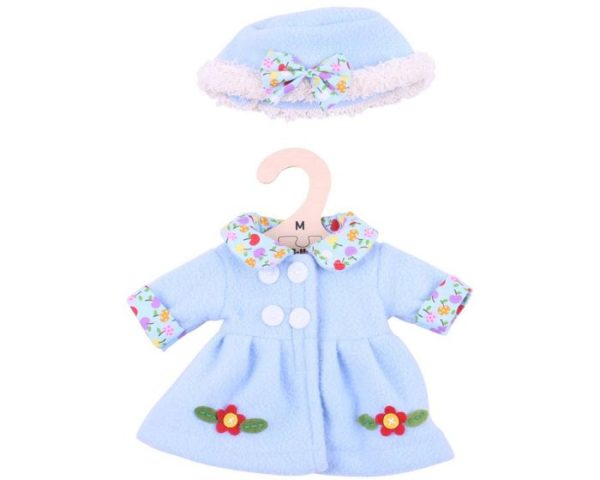 BigJigs Doll s Clothes Blue Hat and Coat Online