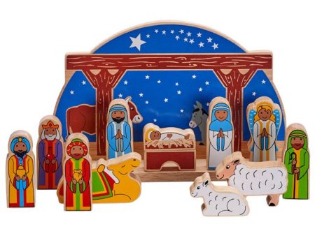 Lanka Kade Fairtrade Wooden Delux Starry Night Nativity Online Sale