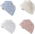 Bandana Dribble Bibs 4 Pack Bunny Online Hot Sale