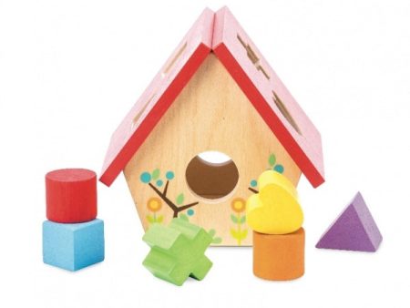 Le Toy Van Woodland Bird House Shape Sorter For Sale