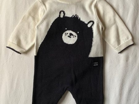 Fable & Bear Knit Bear Romper Online Sale