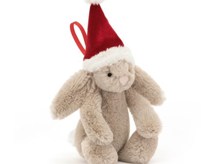 Jellycat Bashful Christmas Bunny Decoration Online