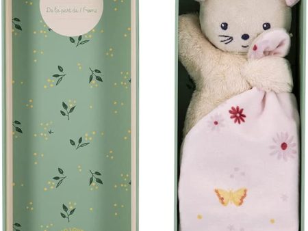 Kaloo Doudou Mouse Pink Daisy Discount