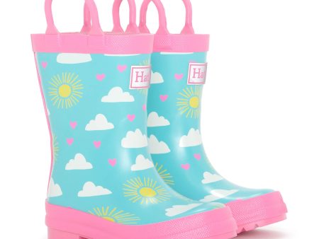 Hatley Preschool Rain Boots Happy Skies Discount