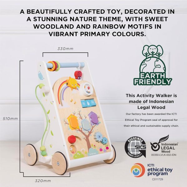 Le Toy Van Woodland Activity Baby Walker Online Sale