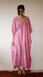 YALALAG HUIPIL CAFTAN    PINK Online Hot Sale