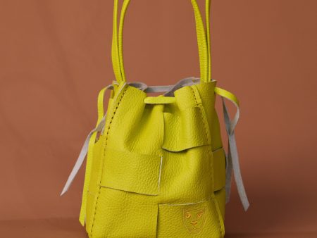 BELLA BUCKET BAG   HIGHLIGHTER YELLOW Online Sale