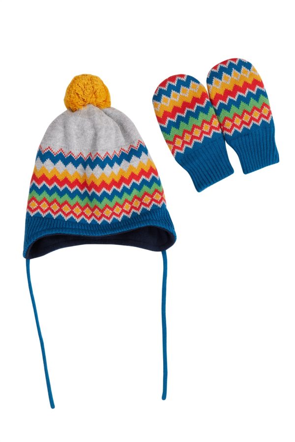 Frugi Fairisle Snug Knitted Set For Sale