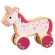 Lanka Kade Fairtrade Wooden Unicorn Push Along Online