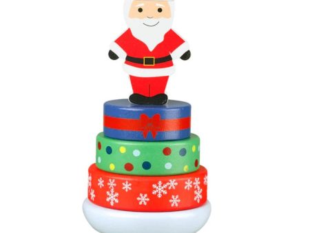 Orange Tree Toys Father Christmas Stacking Ring Sale