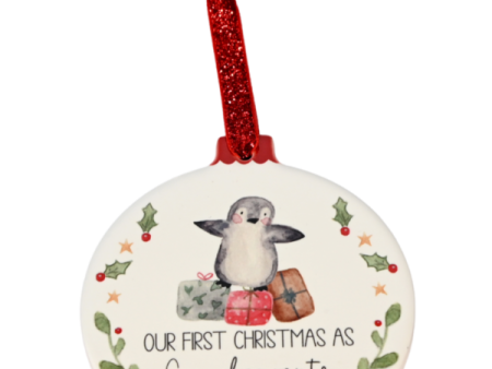 Ziggle Our First Christmas as Grandparents Tree Decoration Hot on Sale